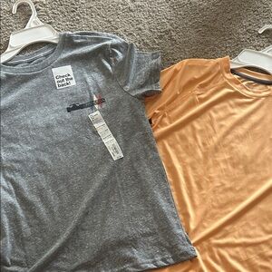 Kohl's Gray and Orange Kids Shirts